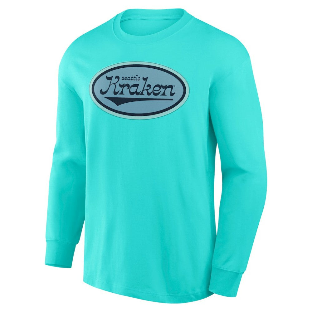 Seattle Kraken Fanatics Rewind Long Sleeve T-Shirt -  NHL T-shirts