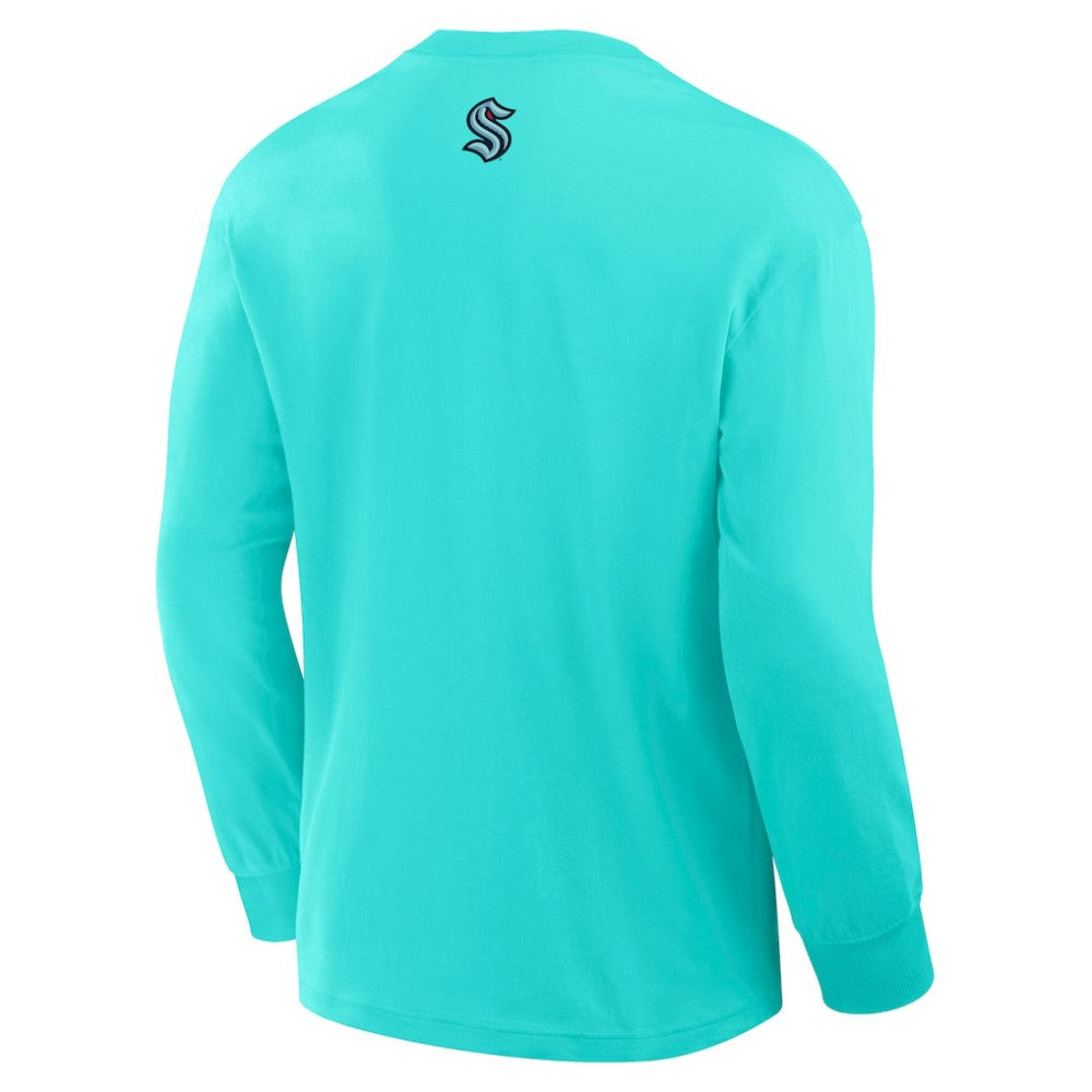 Seattle Kraken Fanatics Rewind Long Sleeve T-Shirt -  NHL T-shirts