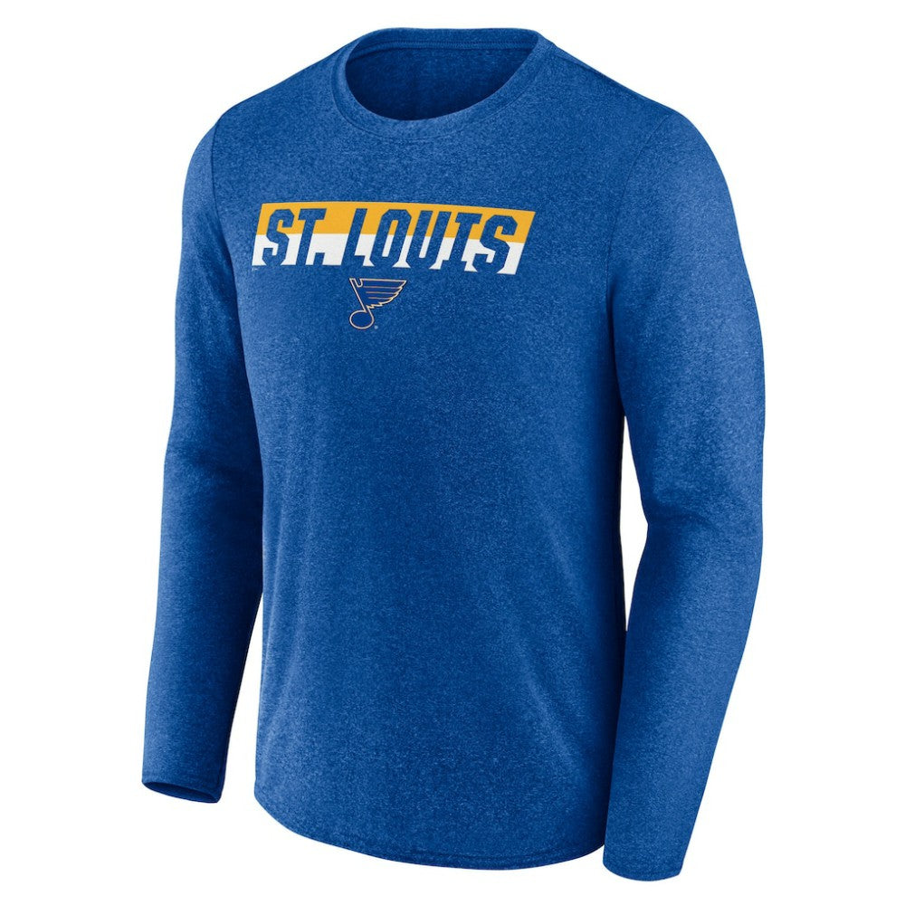 St. Louis Blues Fanatics Transition Long Sleeve T-Shirt -  NHL T-shirts
