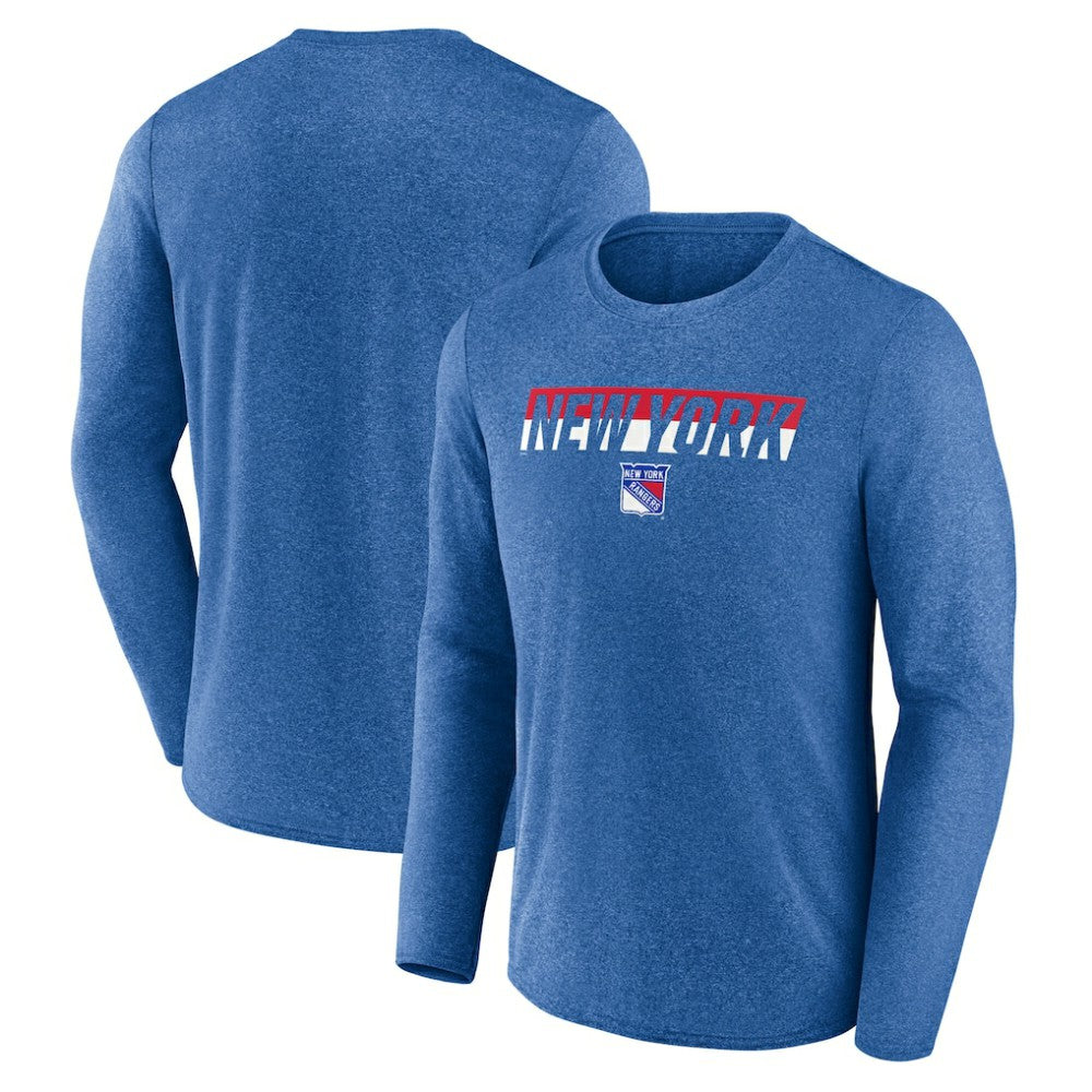 New York Rangers Fanatics Transition Long Sleeve T-Shirt -  NHL T-shirts