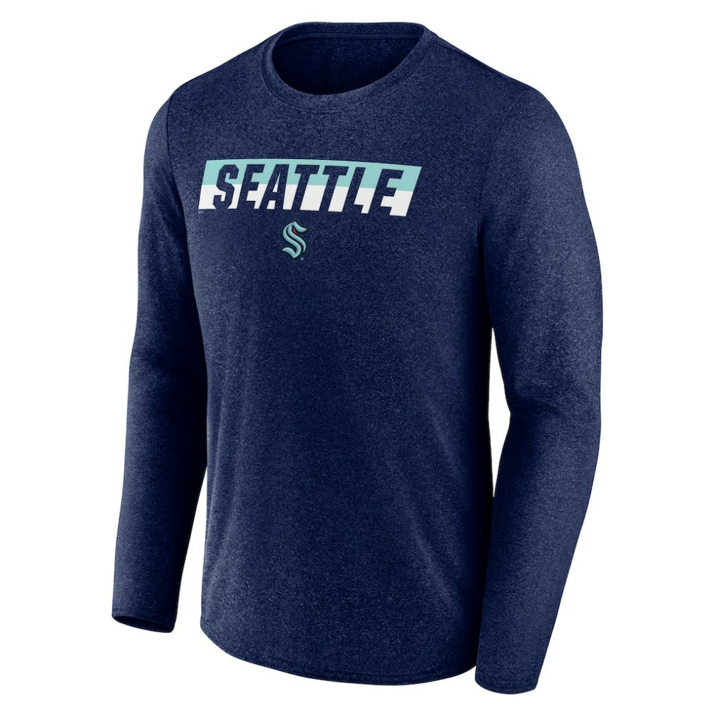Seattle Kraken Fanatics Transition Long Sleeve T-Shirt -  NHL T-shirts