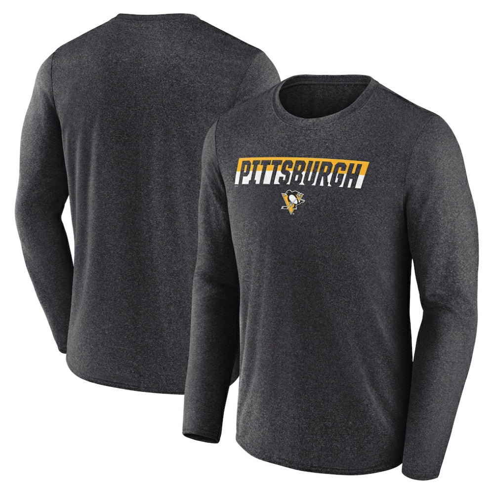 Pittsburgh Penguins Fanatics Transition Long Sleeve T-Shirt -  NHL T-shirts