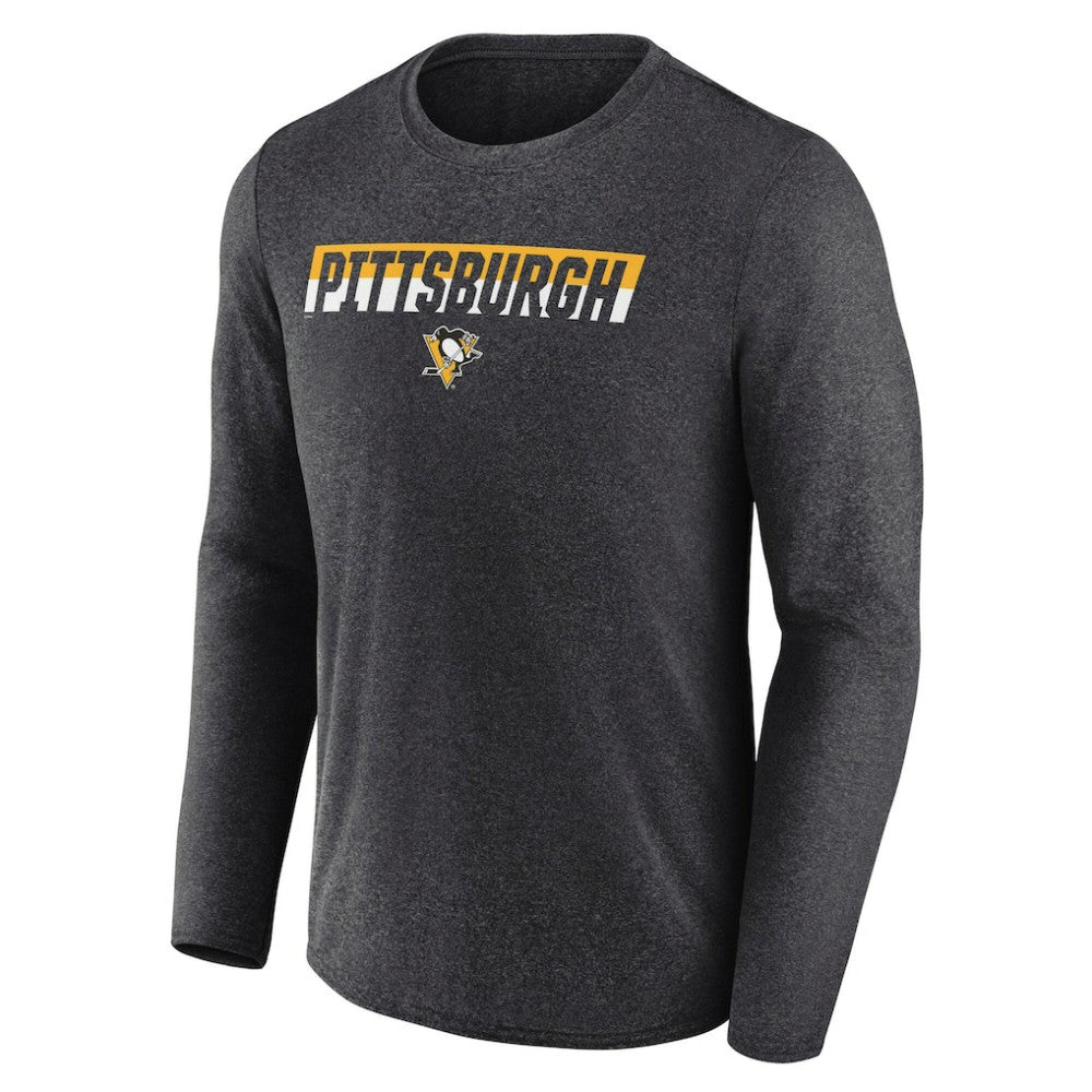 Pittsburgh Penguins Fanatics Transition Long Sleeve T-Shirt -  NHL T-shirts