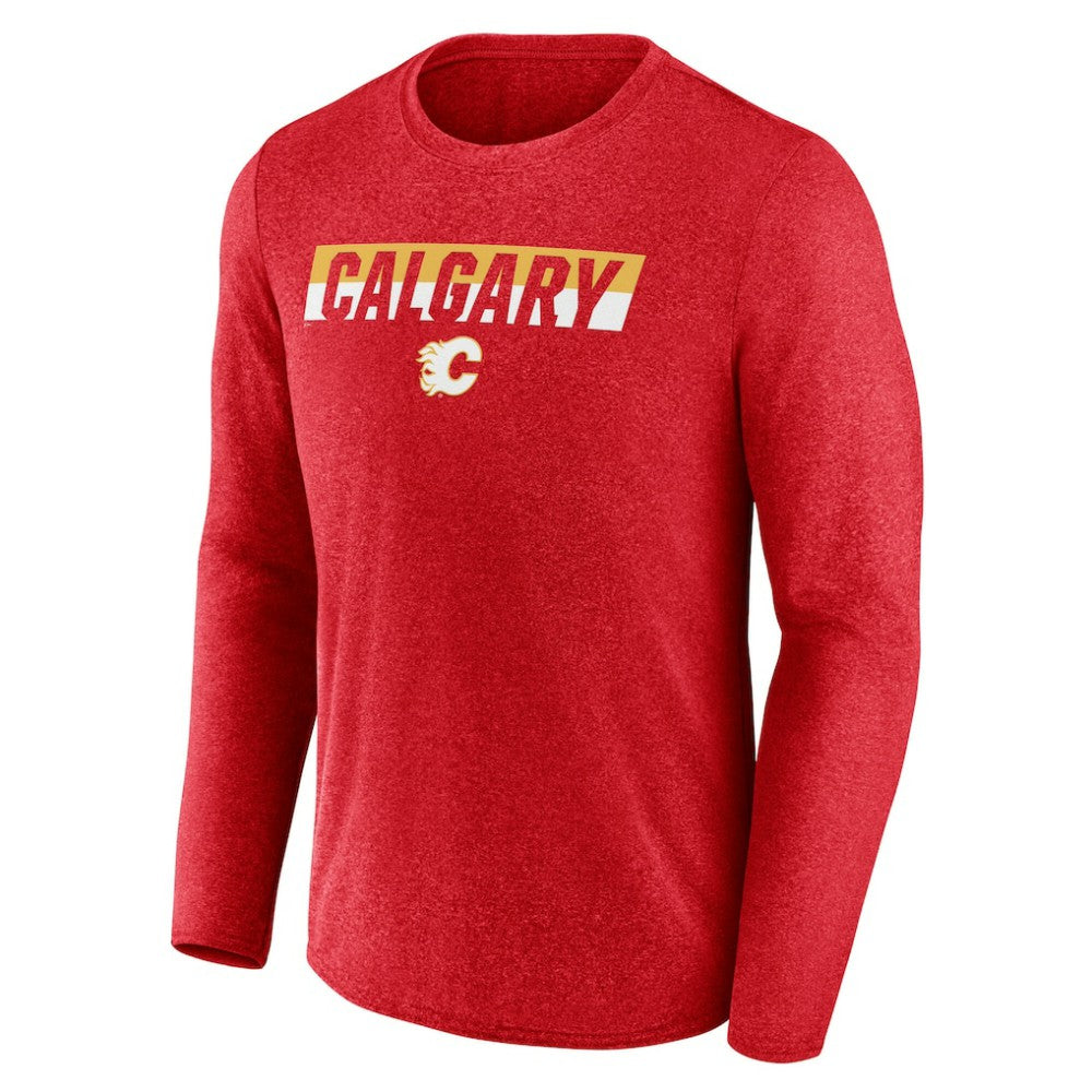 Calgary Flames Fanatics Transition Long Sleeve T-Shirt -  NHL T-shirts