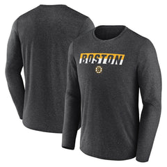 Boston Bruins Fanatics Transition Long Sleeve T-Shirt -  NHL T-shirts
