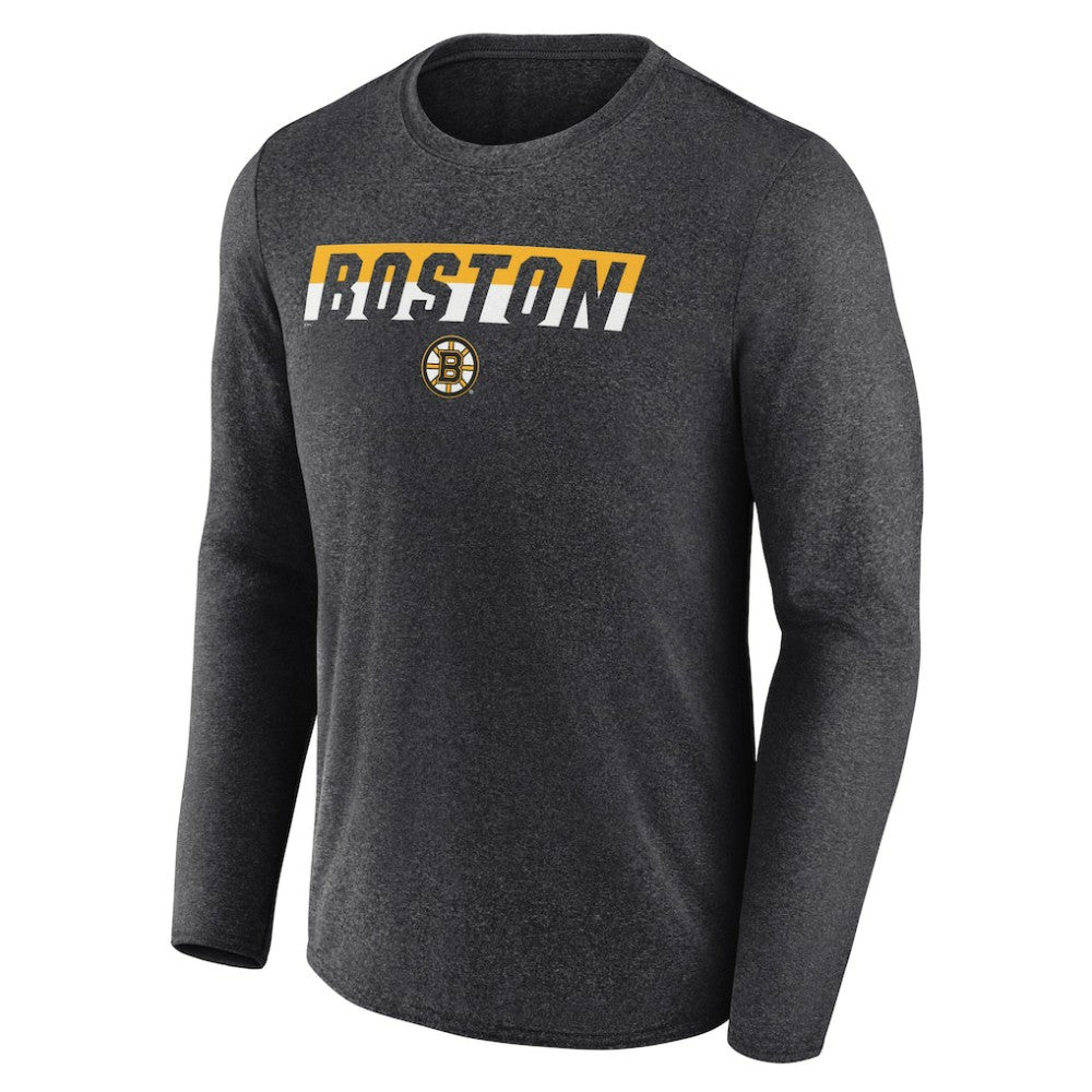 Boston Bruins Fanatics Transition Long Sleeve T-Shirt -  NHL T-shirts