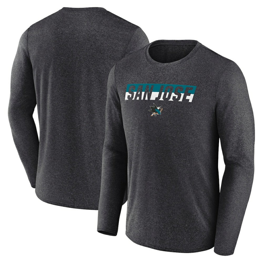 San Jose Sharks Fanatics Transition Long Sleeve T-Shirt -  NHL T-shirts