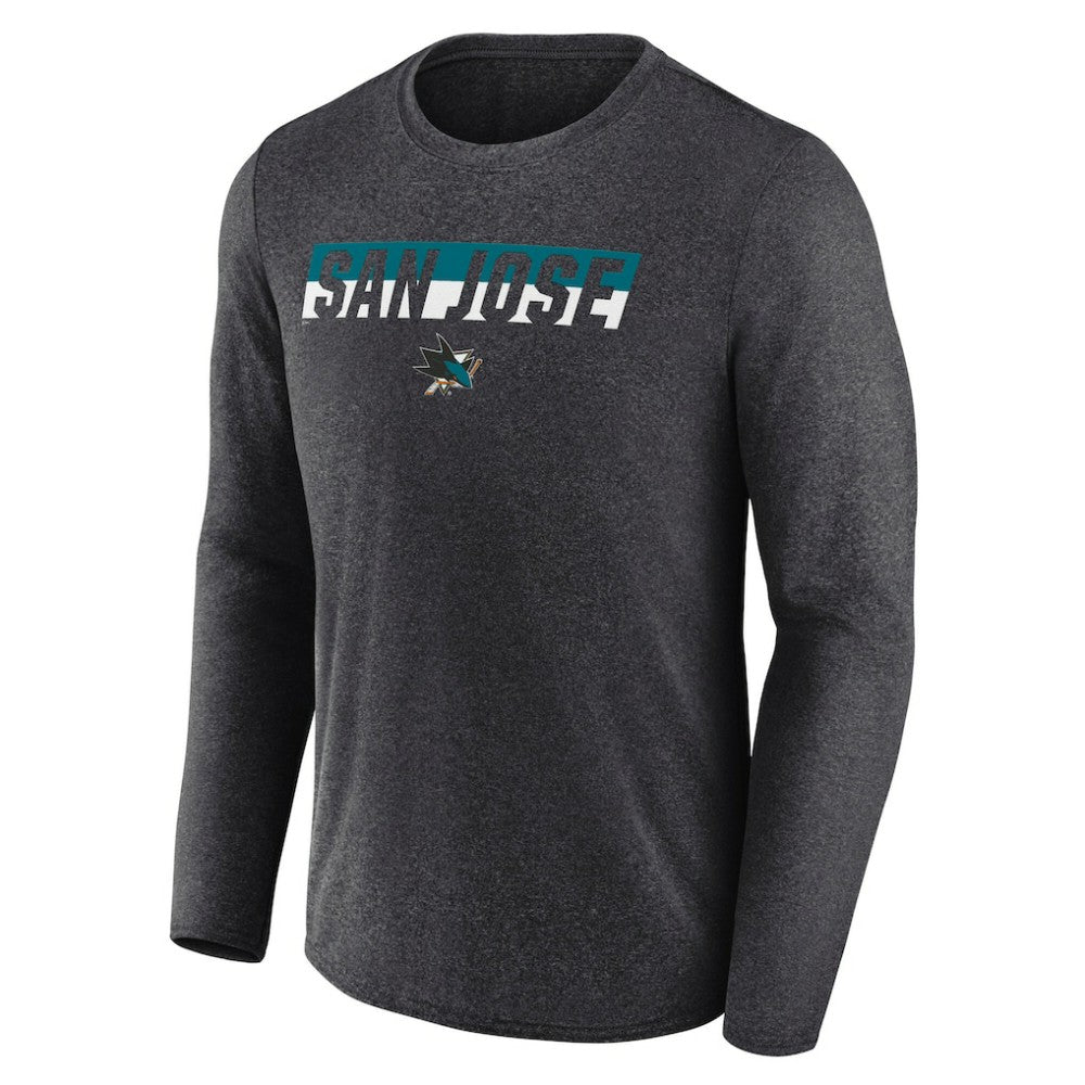 San Jose Sharks Fanatics Transition Long Sleeve T-Shirt -  NHL T-shirts