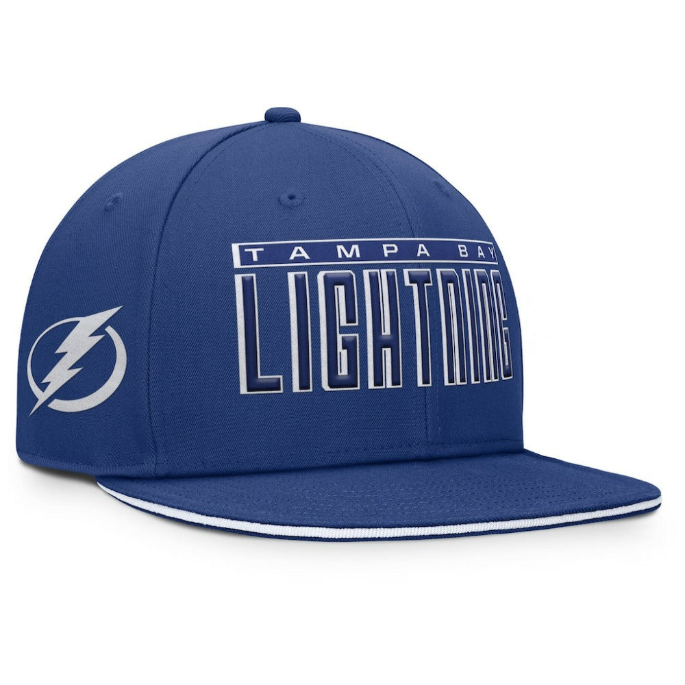 Tampa Bay Lightning Fanatics Fundamental Gino Stack Snapback Hat -  NHL Hats