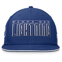 Tampa Bay Lightning Fanatics Fundamental Gino Stack Snapback Hat -  NHL Hats