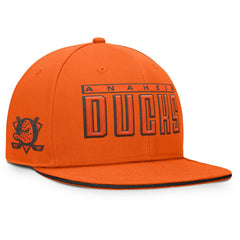 Anaheim Ducks Fanatics Fundamental Gino Stack Snapback Hat -  NHL Hats