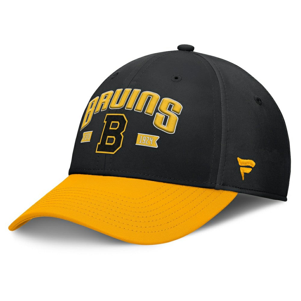 Boston Bruins Fanatics Heritage Captain Flex Hat -  NHL Hats