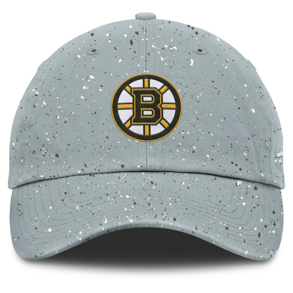 Boston Bruins Fanatics Women's Heritage Snow Day Speckle Adjustable Hat -  NHL Hats