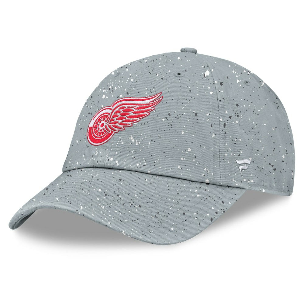 Detroit Red Wings Fanatics Women's Heritage Snow Day Speckle Adjustable Hat -  NHL Hats
