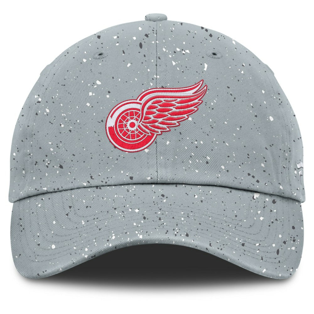 Detroit Red Wings Fanatics Women's Heritage Snow Day Speckle Adjustable Hat -  NHL Hats