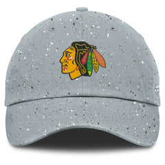 Chicago Blackhawks Fanatics Women's Heritage Snow Day Speckle Adjustable Hat -  NHL Hats