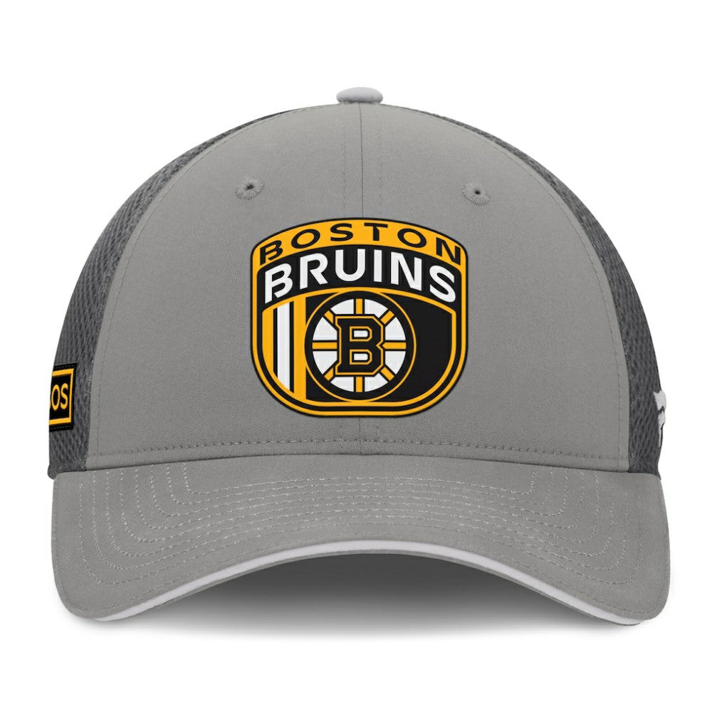 Boston Bruins Fanatics Authentic Pro Home Ice Trucker Adjustable Hat -  NHL Hats