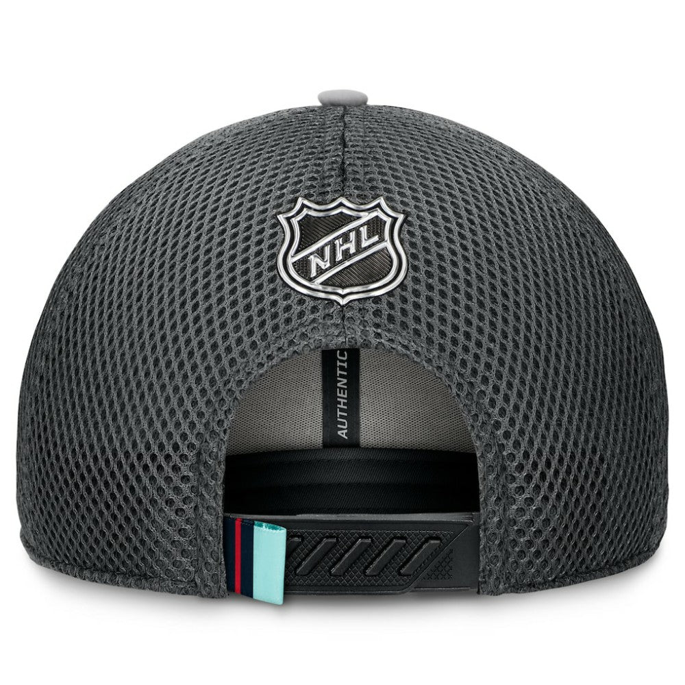 Seattle Kraken Fanatics Authentic Pro Home Ice Trucker Adjustable Hat -  NHL Hats