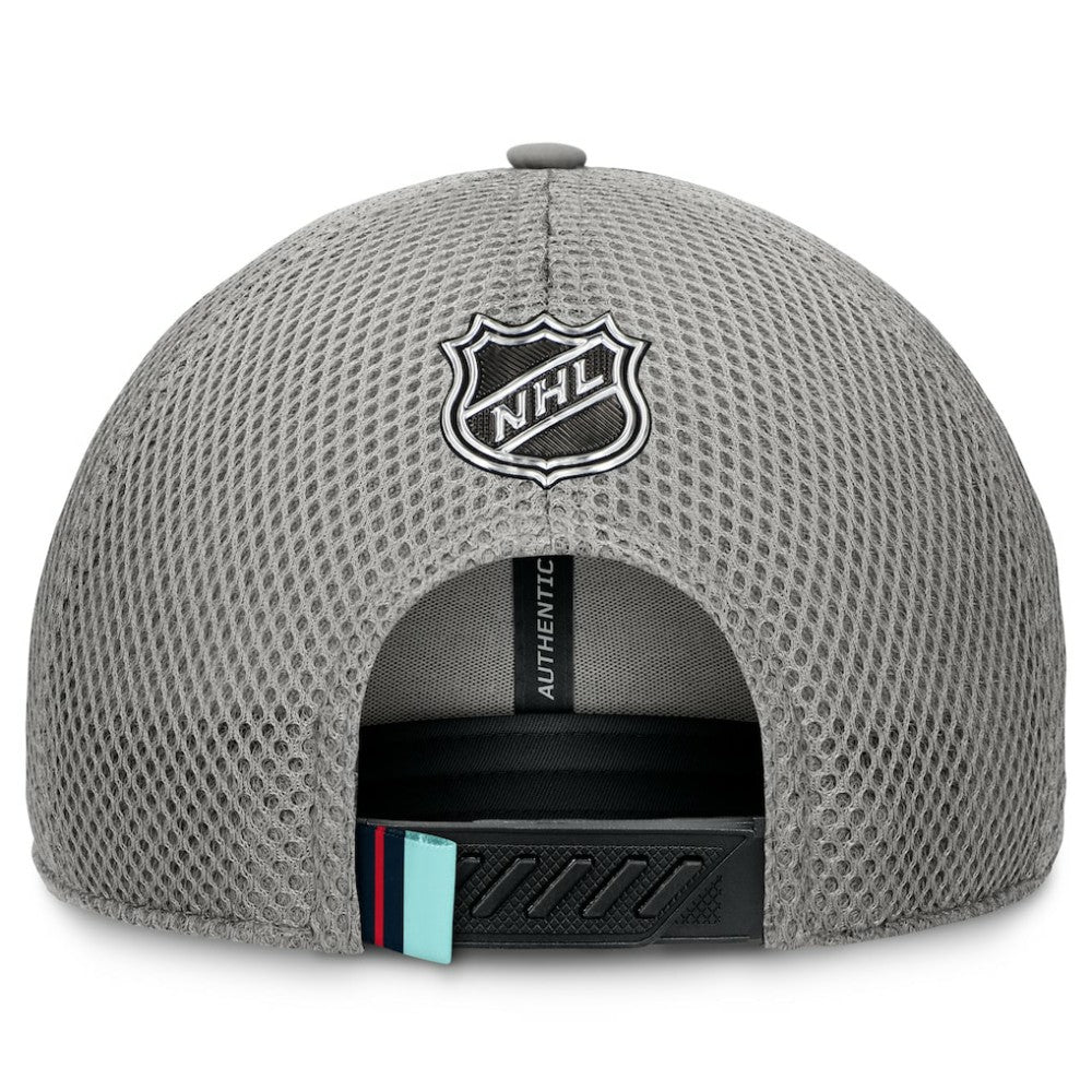 Seattle Kraken Fanatics Authentic Pro Home Ice Trucker Adjustable Hat -  NHL Hats