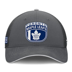Toronto Maple Leafs Fanatics Authentic Pro Home Ice Trucker Adjustable Hat -  NHL Hats