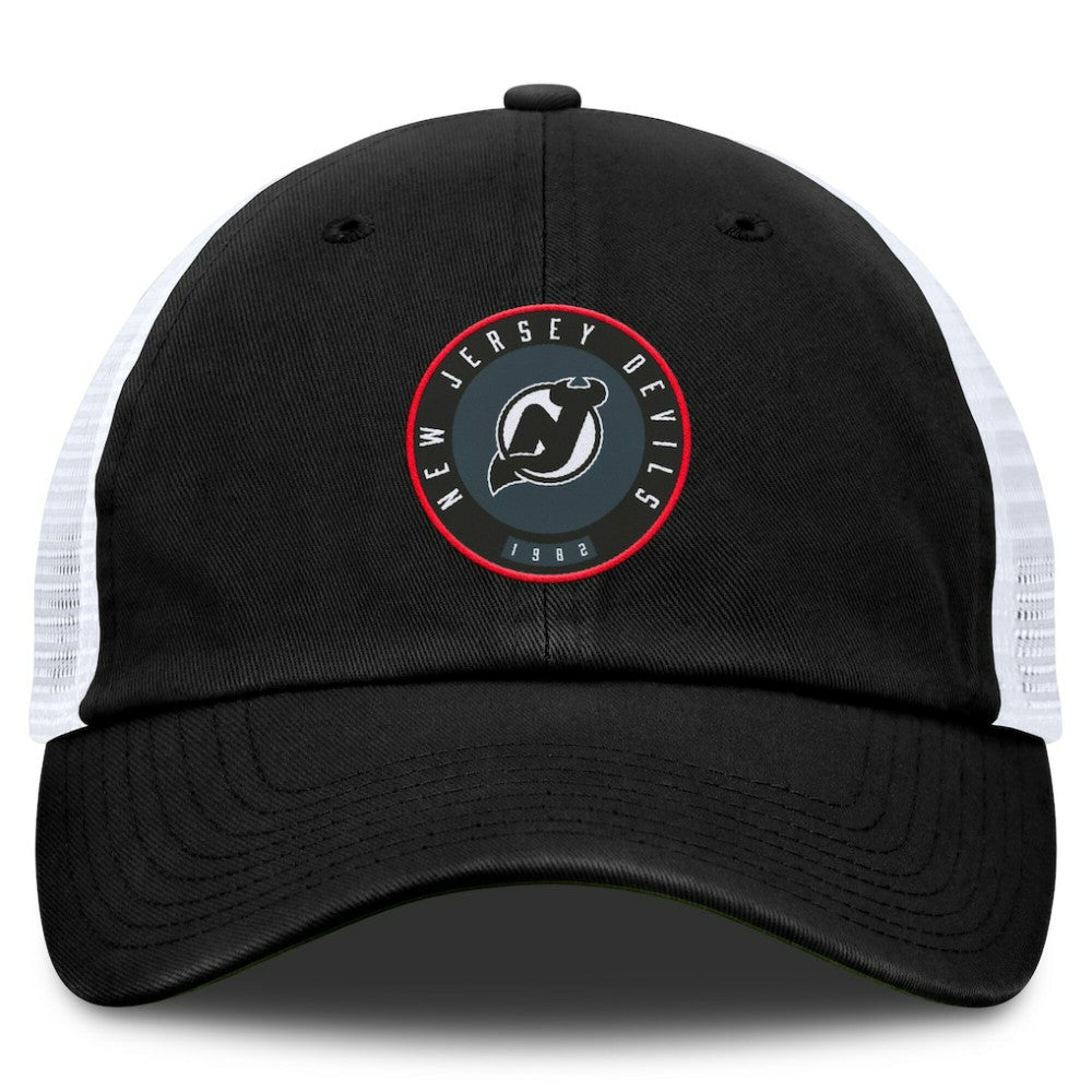 New Jersey Devils Fanatics Averie Trucker Adjustable Hat -  NHL Jerseys