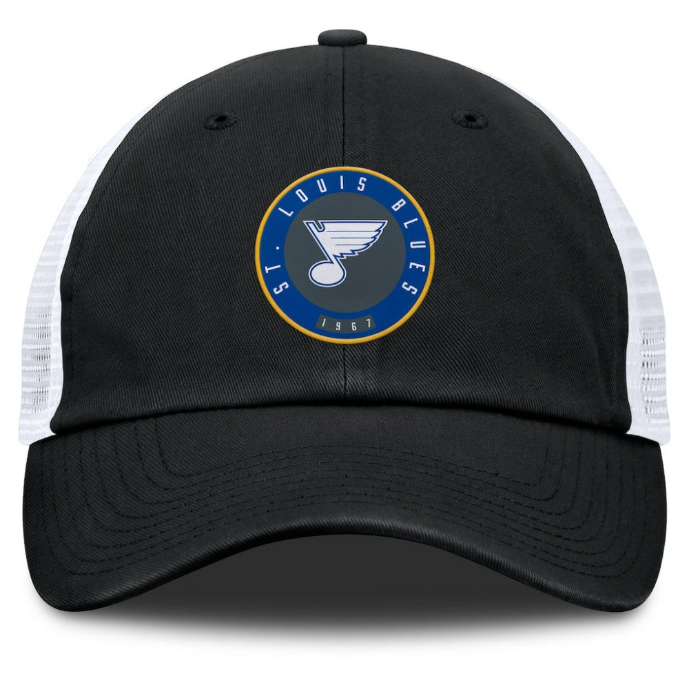 St. Louis Blues Fanatics Averie Trucker Adjustable Hat -  NHL Hats