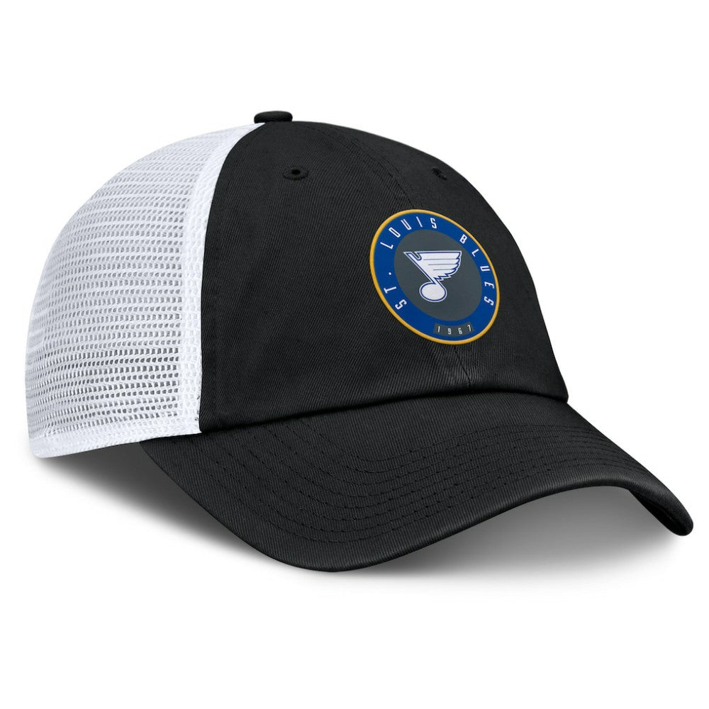 St. Louis Blues Fanatics Averie Trucker Adjustable Hat -  NHL Hats