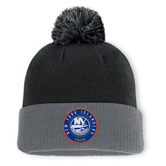 New York Islanders Fanatics Aspyn Cuffed Knit Hat with Pom -  NHL Hats