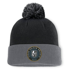 Vegas Golden Knights Fanatics Aspyn Cuffed Knit Hat with Pom -  NHL Hats