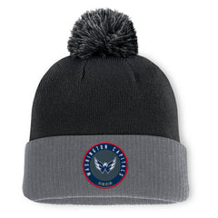 Washington Capitals Fanatics Aspyn Cuffed Knit Hat with Pom -  NHL Hats