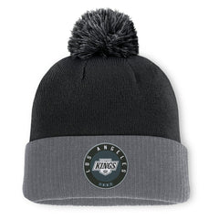 Los Angeles Kings Fanatics Aspyn Cuffed Knit Hat with Pom -  NHL Hats
