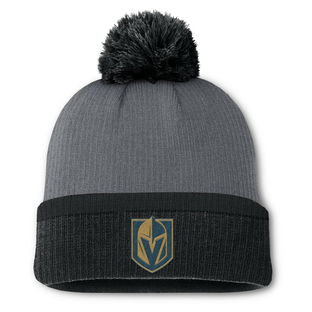 Vegas Golden Knights Fanatics Women's Cuffed Knit Hat with Pom -  NHL Hats