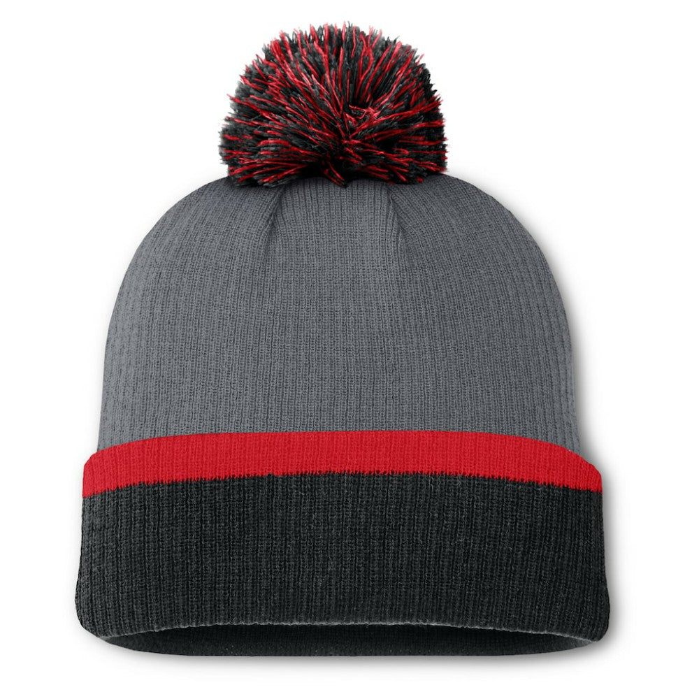 Detroit Red Wings Fanatics Women's Cuffed Knit Hat with Pom -  NHL Hats