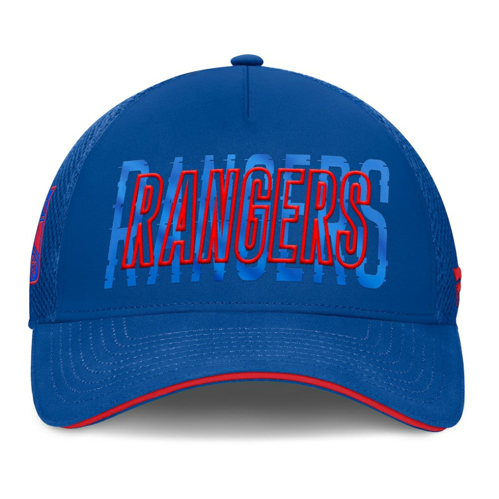 New York Rangers Fanatics Fundamental Flex Hat -  NHL Hats