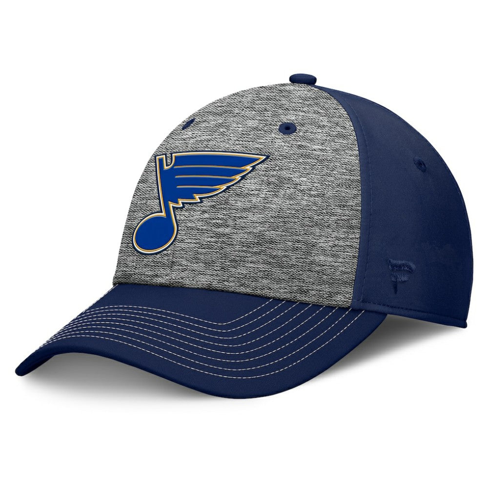 St. Louis Blues Fanatics Fundamental Top Shelf 2-Tone Flex Hat -  NHL Hats