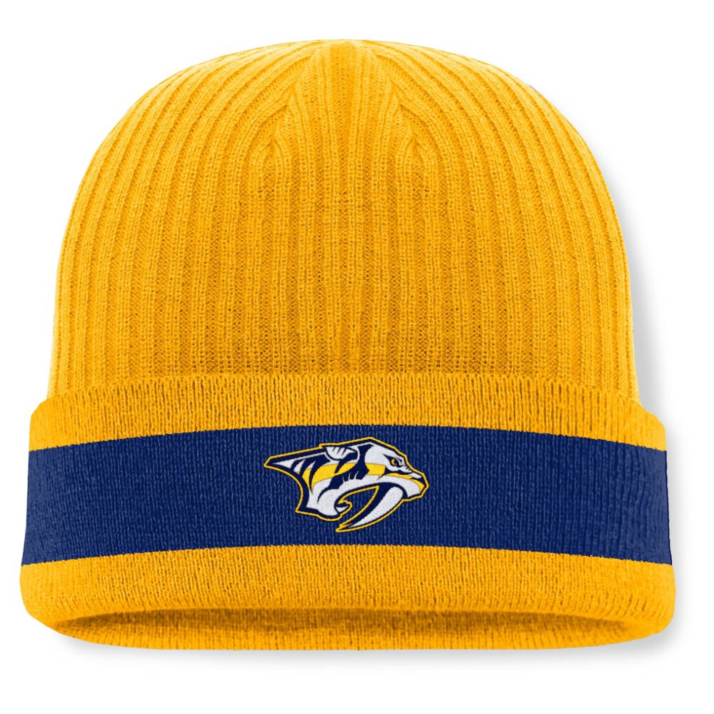 Nashville Predators Fanatics Blueliner Cuffed Knit Hat -  NHL Hats