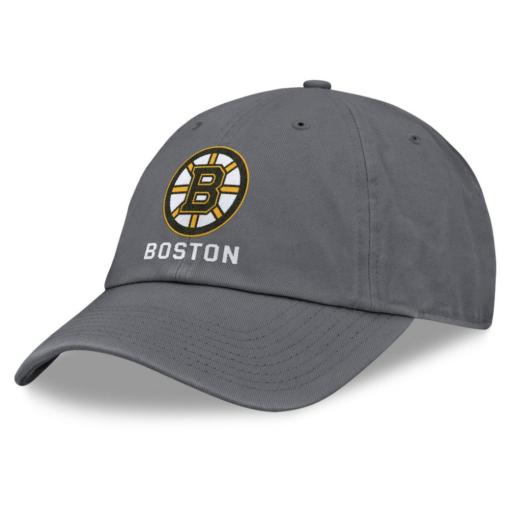Boston Bruins Fanatics Washed Adjustable Hat -  NHL Hats