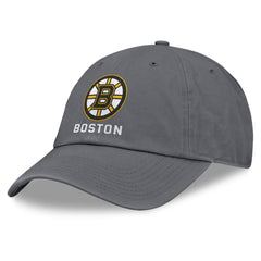 Boston Bruins Fanatics Washed Adjustable Hat -  NHL Hats