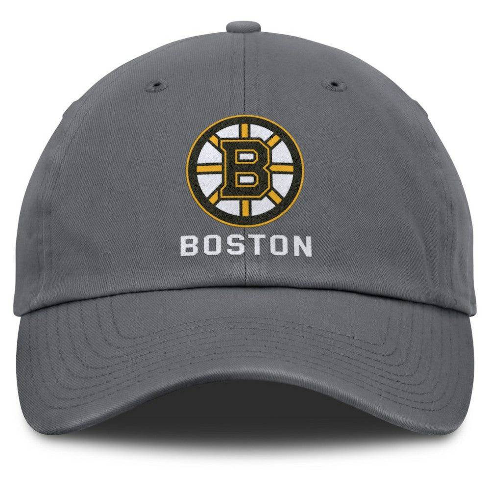 Boston Bruins Fanatics Washed Adjustable Hat -  NHL Hats