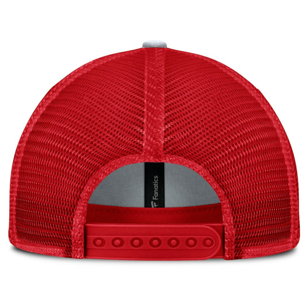 Detroit Red Wings Fanatics Fundamental One-Time Trucker Adjustable Hat -  NHL Hats