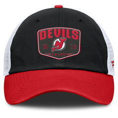 New Jersey Devils Fanatics Fundamental One-Time Trucker Adjustable Hat -  NHL Jerseys