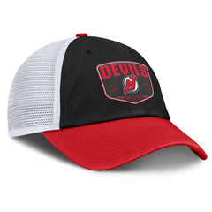 New Jersey Devils Fanatics Fundamental One-Time Trucker Adjustable Hat -  NHL Jerseys