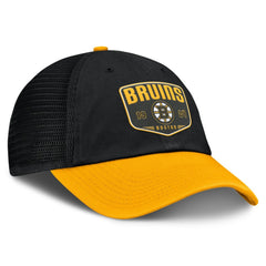 Boston Bruins Fanatics Fundamental One-Time Trucker Adjustable Hat -  NHL Hats