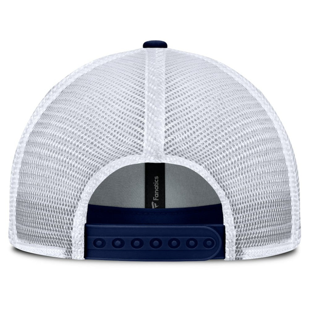 New York Rangers Fanatics Fundamental One-Time Trucker Adjustable Hat -  NHL Hats