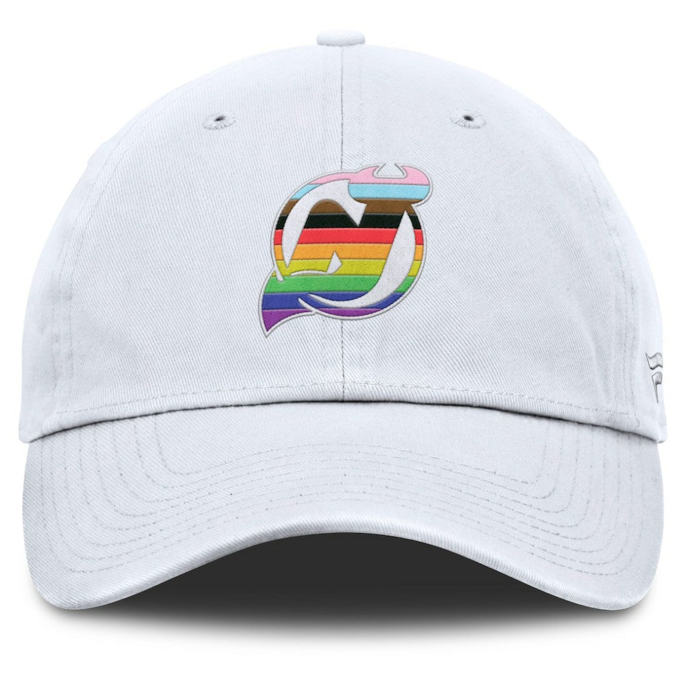 New Jersey Devils Fanatics PRIDE Adjustable Hat -  NHL Jerseys