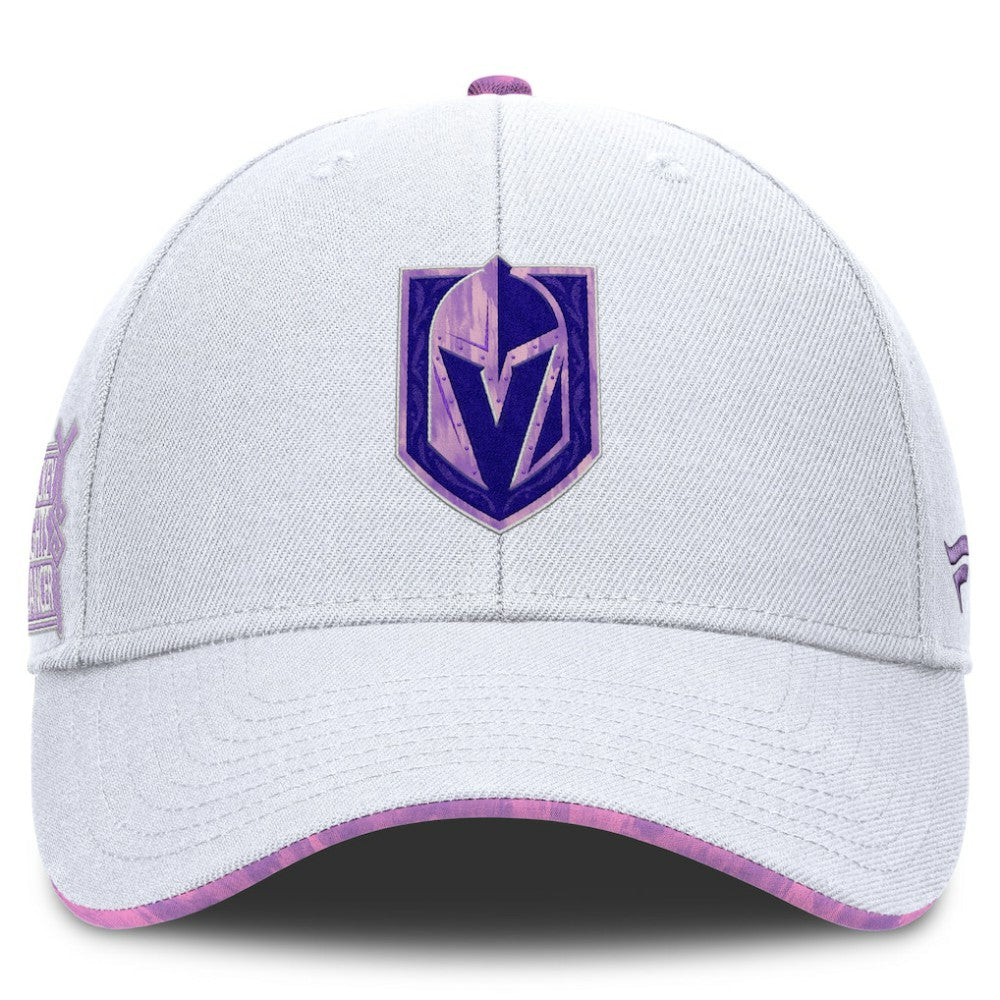 Vegas Golden Knights Fanatics Authentic Pro Hockey Fights Cancer Adjustable Hat -  NHL Hats