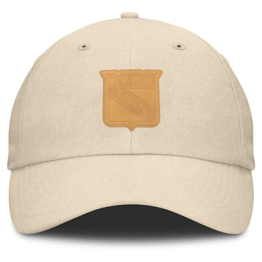 New York Rangers Fanatics Front Office Canvas Adjustable Hat -  NHL Hats