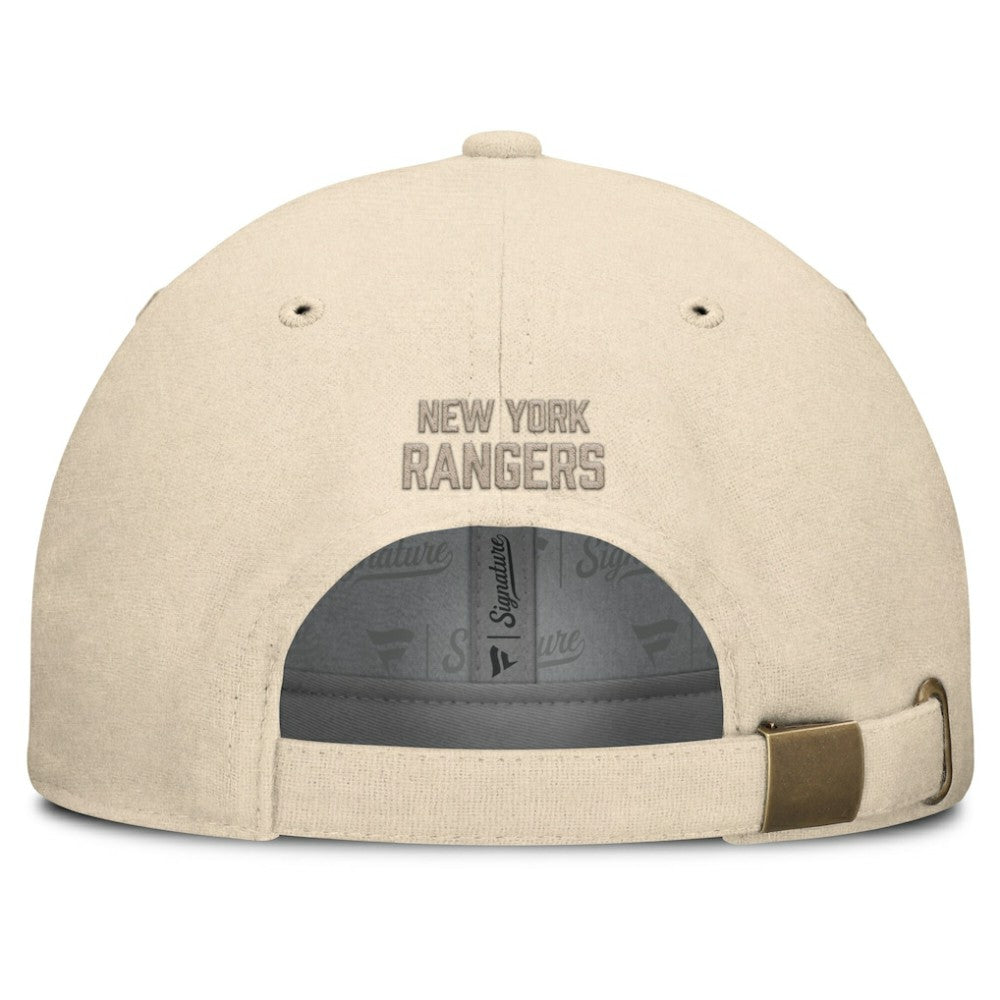 New York Rangers Fanatics Front Office Canvas Adjustable Hat -  NHL Hats