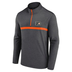 Philadelphia Flyers Logo Athletic Head-to-Head Raglan Quarter-Zip Top -  NHL