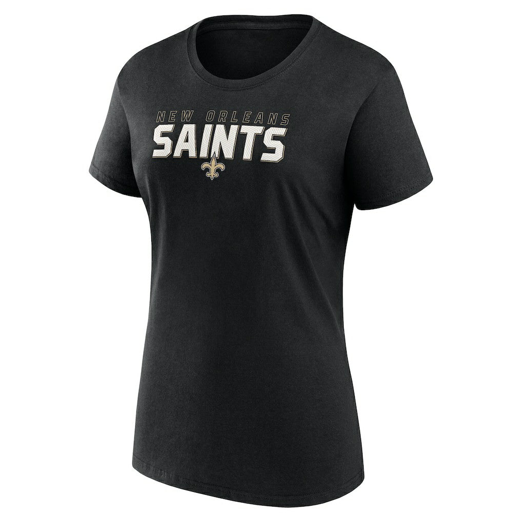 New Orleans Saints Logo Athletic Women's Lean T-Shirt | NFL On sale